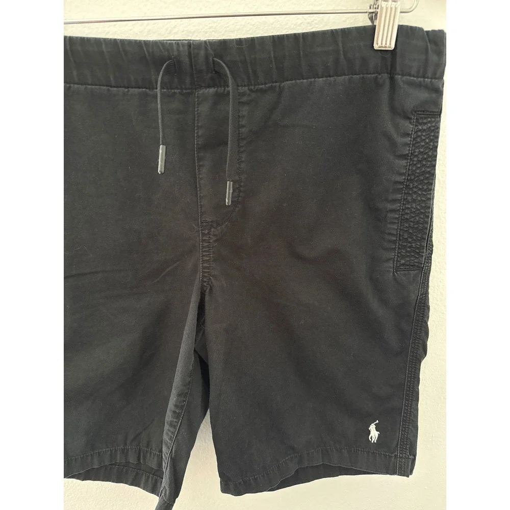 Polo Ralph Lauren Boys Size 14/16 Large Black Shorts